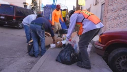 Aseo y limpia de Culiacán recoge mas de 12 toneladas de basura tras celebración del día de la virgen