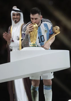 Messi, mejor jugador de la final y del Mundial 2022
