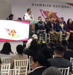 Asisten sinaloenses a la Asamblea Nacional del "Movimiento Nacional por la Esperanza"