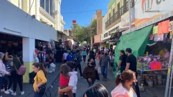 Abarrotadas las calles en Culiacán