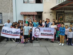 Continúan en todo el país asambleas ciudadanas en apoyo a Claudia Sheinbaum