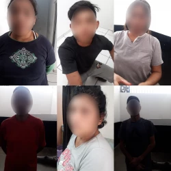 Por presuntos actos vandálicos y robo en tienda de autoservicio, policías de la SSPYTM detienen a seis personas en Culiacán