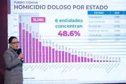Cierra el 2022 con números a la baja en algunos delitos en México