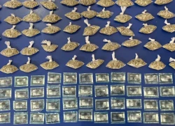 Aseguran Sedena y Policía Estatal 100 envoltorios de narcótico en Cajeme