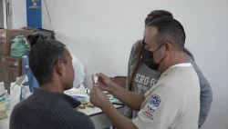 Desde Guasave, llegó Alan a Mazatlán, a recibir por primera vez su prótesis ocular