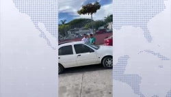 Hombre que discute con tránsito afuera del IMSS en Mazatlán, fue detenido
