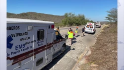Hombre muere atropellado sobre la autopista Mazatlán - Tepic