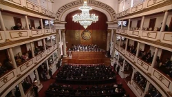 Gobernador de Sinaloa acude a Ceremonia Conmemorativa por el CVI aniversario de la Constitución Política Mexicana