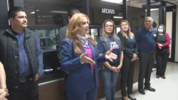 Maria Elena Armenta construye acuerdos con trabajadores del palacio de Justicia
