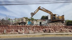 Comienzan los trabajos de demolición de las antiguas instalaciones de la SSPyTM en Mazatlán