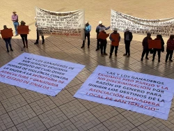 Piden democracia ganaderos de San Ignacio