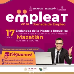 ¿Buscas empleo ? Jornada de empleo en Mazatlán contará con trabajos hasta al extranjero 