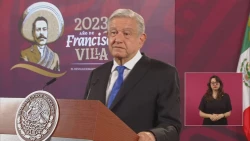 Acusa AMLO a medios de comunicación de que se crea que el fentanilo lo llevan los migrantes