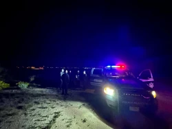 Rescatan Policía Estatal y Municipal a migrantes en Plutarco Elías Calles