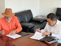 Firman convenio la Secretaría de Infraestructura y Desarrollo Urbano y la Universidad Estatal de Sonora