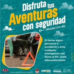 Hay que manejar con responsabilidad para llegar seguros a casa: Salud Sonora