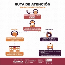 Atiende brigada psicológica crisis emocionales: Salud Sonora