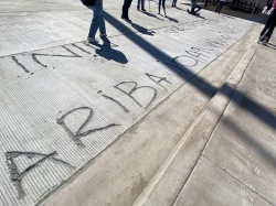 Marcan avenida antes de inaugurar en Culiacán