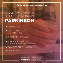 La Secretaría de Salud llama a identificar signos y síntomas de la enfermedad de Parkinson