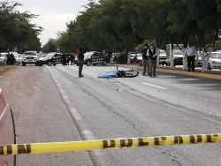 Muere pareja tras ser arrollados por camión de carga en San Pedro, Navolato