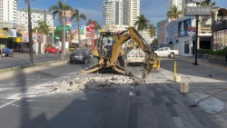 ¡Atención!  cierre parcial de avenida Camarón Sábalo por reparaciones de Jumapam