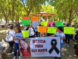 Marchan por justicia para Ana María