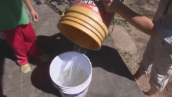 Por sequía el DIF traslada agua en pipas