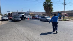 Trabaja Tránsito Municipal en operativo para prevenir accidentes por manifestación de agricultores: SSPM