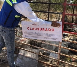 Clausura Proaes predio en Hermosillo por quema clandestina de residuos