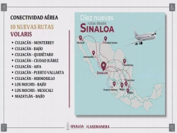 Conoce las 10 nuevas rutas aéreas