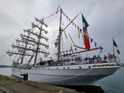 Llega a España el buque escuela mexicano Cuauhtémoc