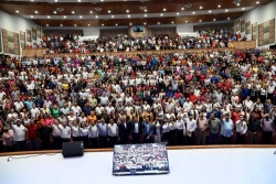 Claro y contundente el apoyo de la fuerza laboral académica y administrativa al Rector, Dr. Jesús Madueña Molina