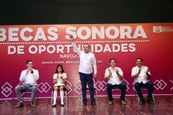 El apoyo con becas a nuestros estudiantes en Sonora, ahora es un derecho constitucional: Alfonso Durazo