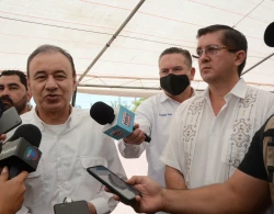 Reconoce gobernador Alfonso Durazo trabajo y compromiso de alcalde Jorge Elías