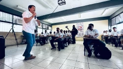 Participa alumnado sonorense en Activación Nacional por el Día Mundial Sin Tabaco