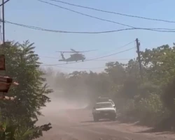 Atentas las corporaciones de seguridad en Tacuichamona
