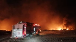 Basurón de La Loma Rodriguera se incendia