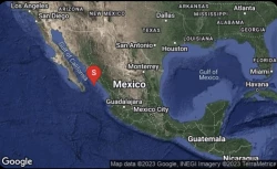Se registra sismo de 5.6 al Suroeste de ElDorado