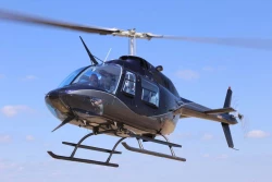 Helicóptero cae al mar y dos personas mueren en Campeche