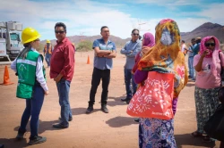 Arranca inicio de proyecto de electrificación por parte de Gobierno de Sonora y CFE en Punta Chueca