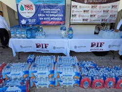 DIF Mazatlán invita a donar agua para Aquatón 2023