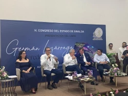 Congreso de Sinaloa presenta libro Germán Lizárraga "El Heredero"