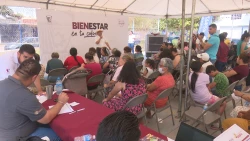 Secretaria del bienestar y otras dependencias apoyan con agua a quienes lo necesitan