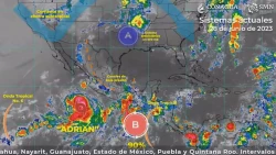 La trayectoria del huracán Adrián no representa riesgo para Sinaloa