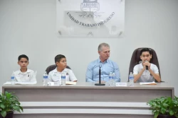 Exitosa primera sesión del Cabildo Infantil del Municipio de Ahome