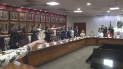 Toman protesta jóvenes sinaloenses como el Primer Consejo Ciudadano al interior del ISJU