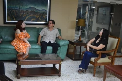 Recibe alcalde a joven seleccionada para Campamento Internacional de Ciencias