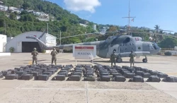 Aseguran tres embarcaciones con más de 2.4 toneladas de cocaína en Acapulco