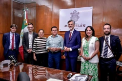 Embajador de Francia en México visita por primera vez Mazatlán