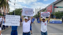 "La primer protesta pública", Jornada informativa pro defensa de la UAS